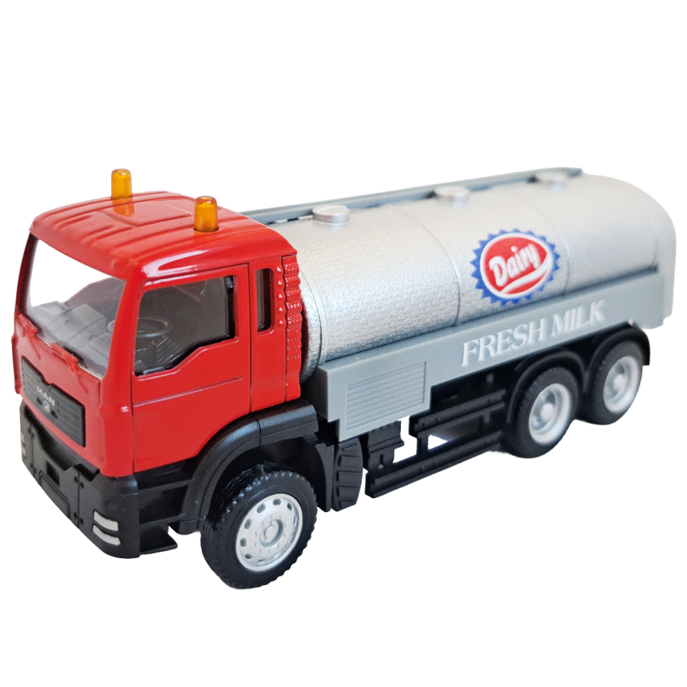 Молоковоз MAN коллекционная машинка масштаб 1:64