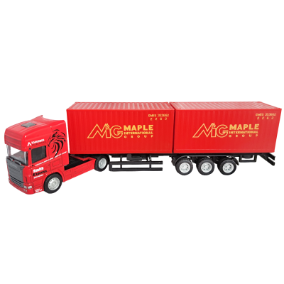 Фура Scania с 2-мя контейнерами коллекционная машинка масштаб 1:64