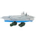 Авианосец с военной техникой набор масштаба 1:64