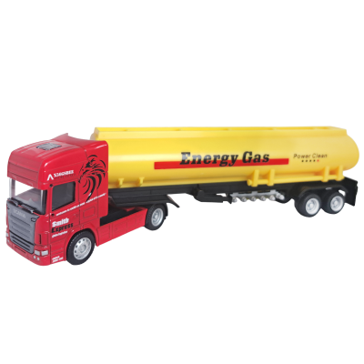 Тягач Scania с цистерной коллекционная машинка масштаб 1:64
