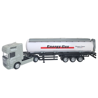 Тягач Scania с цистерной коллекционная машинка масштаб 1:64
