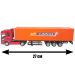Фура Scania коллекционная машинка масштаб 1:64