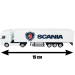 Тягач Scania с прицепом набор коллекционная машинка масштаб 1:87
