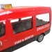 Пожарный фургон с лодкой набор коллекционная машинка масштаб 1:64