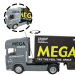 Фура Scania с машинками набор коллекционных автомобилей масштаб 1:64