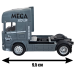 Автовоз Scania с машинками набор коллекционных автомобилей масштаб 1:64