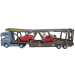 Автовоз Scania с машинками набор коллекционных автомобилей масштаб 1:64