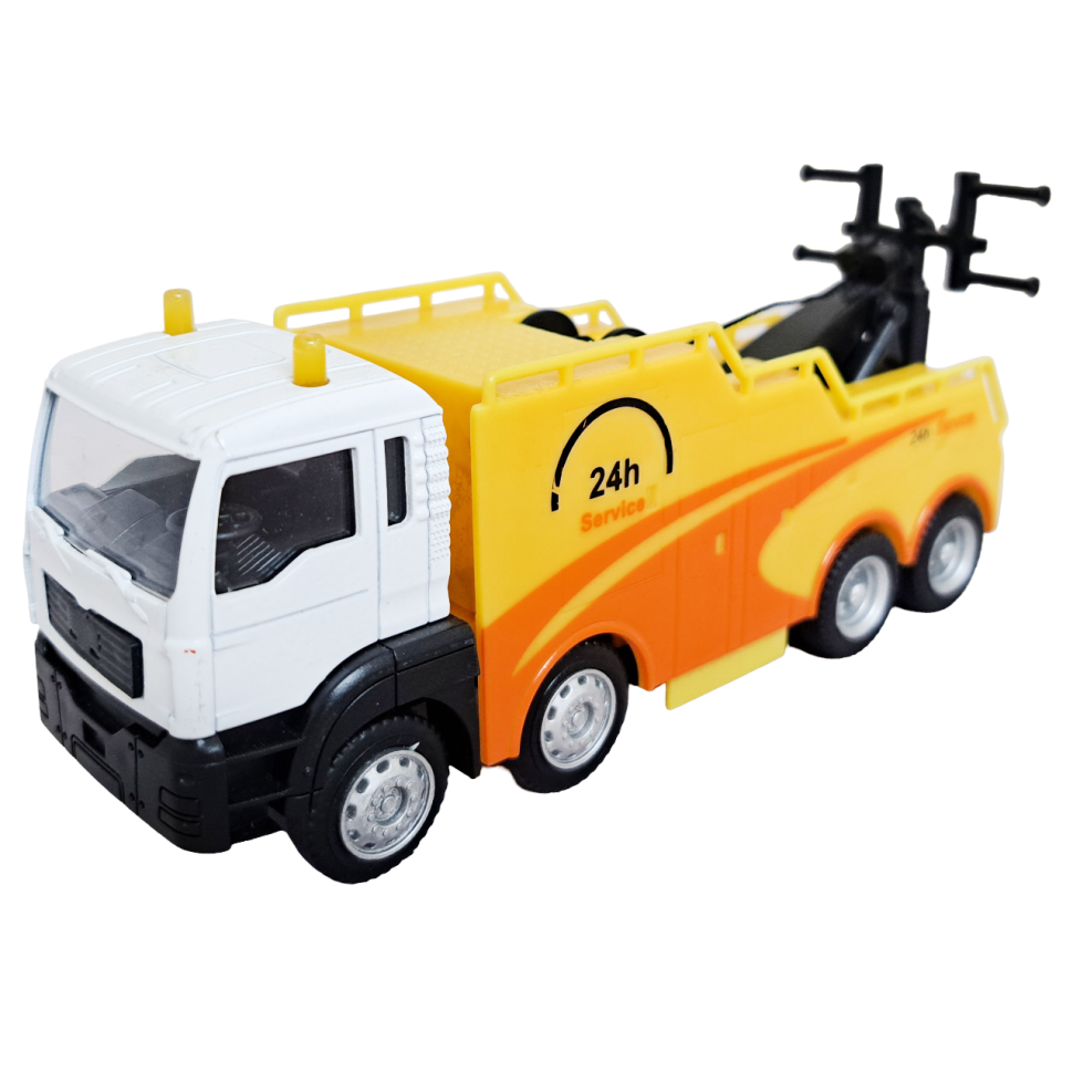 Сервисный грузовик-эвакуатор MAN коллекционная машинка масштаб 1:64