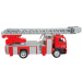 Пожарная автолестница MAN коллекционная машинка масштаб 1:64