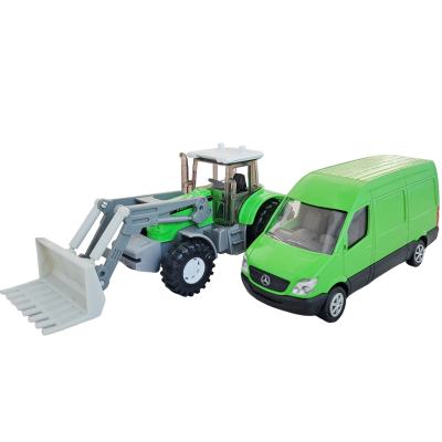 Игровой набор служебной техники коллекционная машинка масштаб 1:64