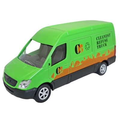 Корпоративный фургон Mercedes-Benz коллекционная машинка масштаб 1:64