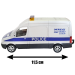Полицейский фургон коллекционная машинка масштаб 1:64