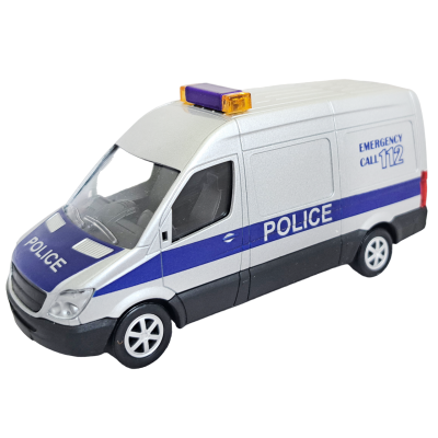 Полицейский фургон коллекционная машинка масштаб 1:64