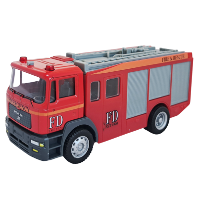 Пожарная машина игрушечная коллекционная модель масштаб 1:64