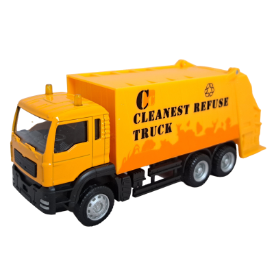 Грузовик мусоровоз коллекционная машинка масштаб 1:64 