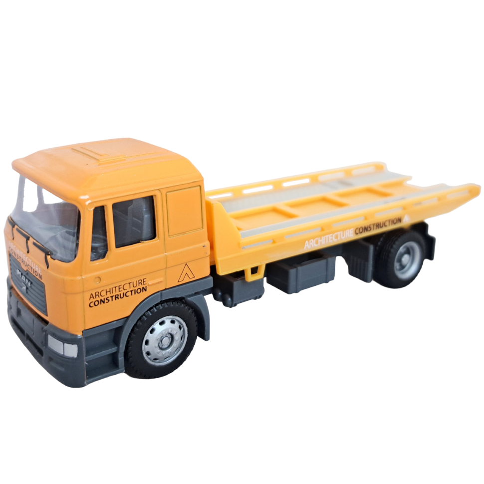 Строительный эвакуатор MAN коллекционная машинка масштаб 1:64